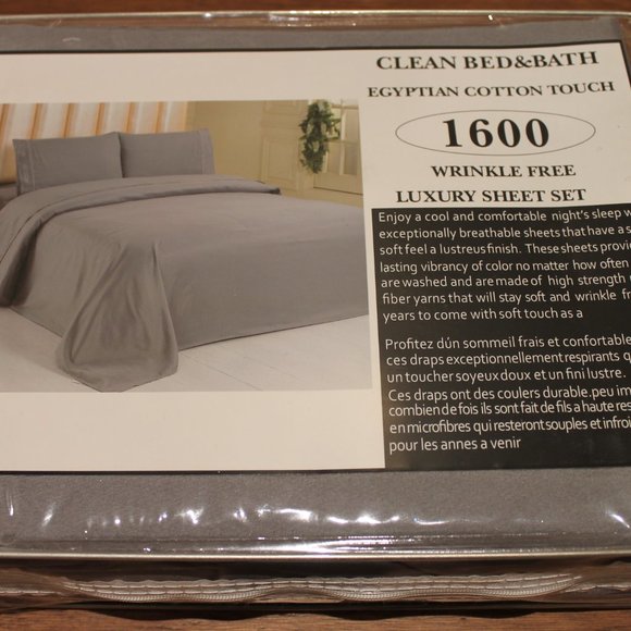 Twin Size Bed Sheets (New Item) - 2 Pack - Picture 2 of 6